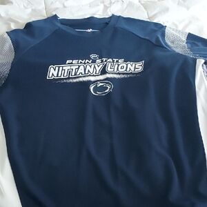Majestic Navy Blue Penn State Sports Long Sleeve Tee